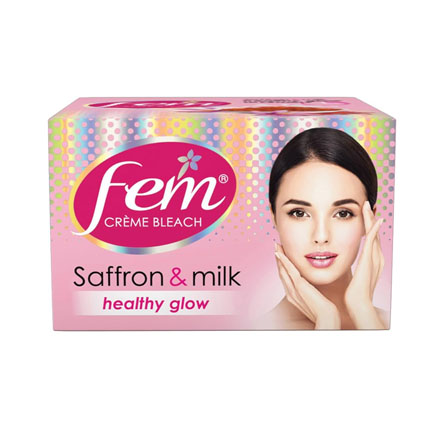 Fem Bleach Cream Saffron And Milk